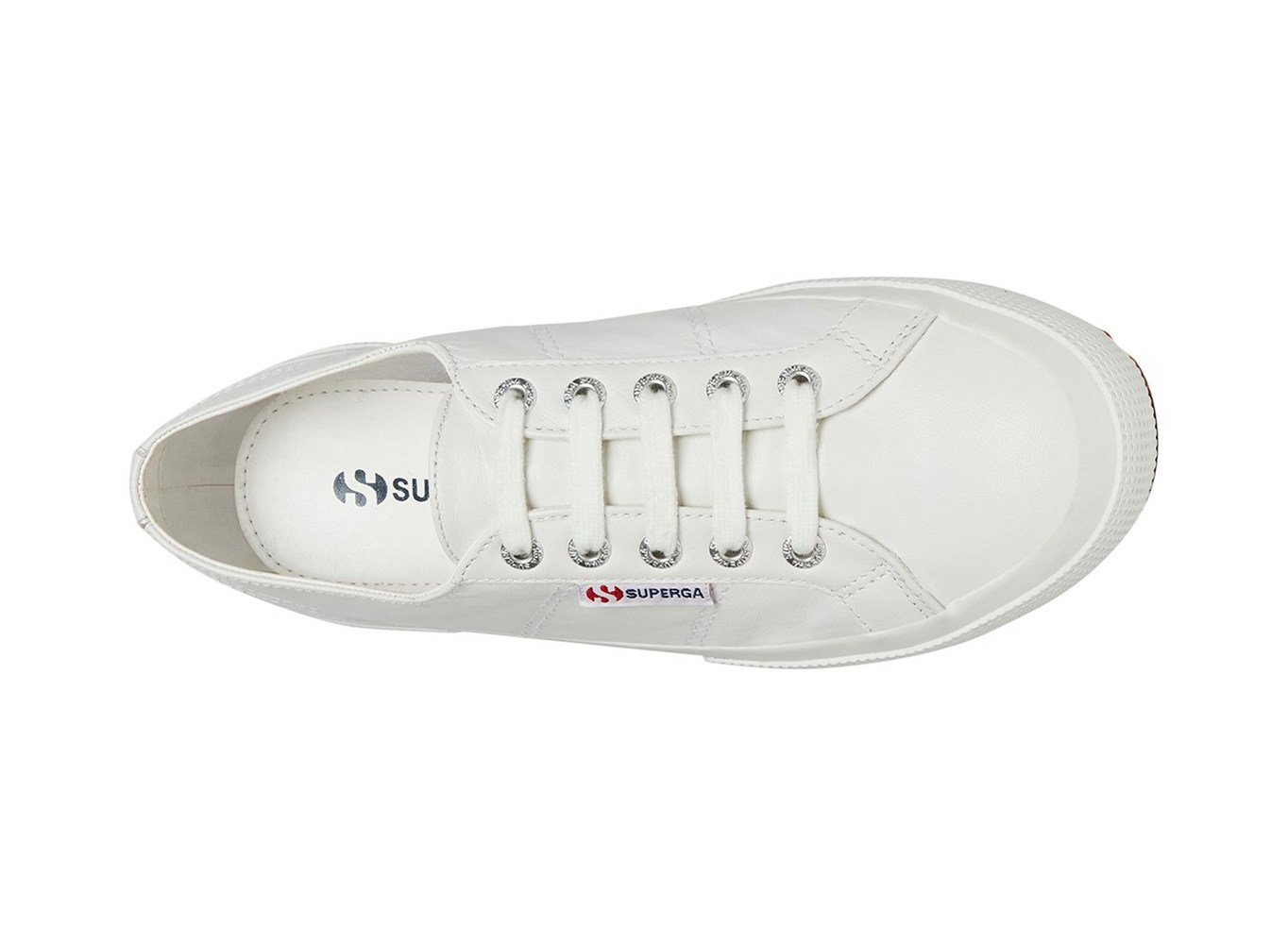 Tenis Feminino Branco - Superga 2750 Naplngcotu Couro - EXMOI-5327